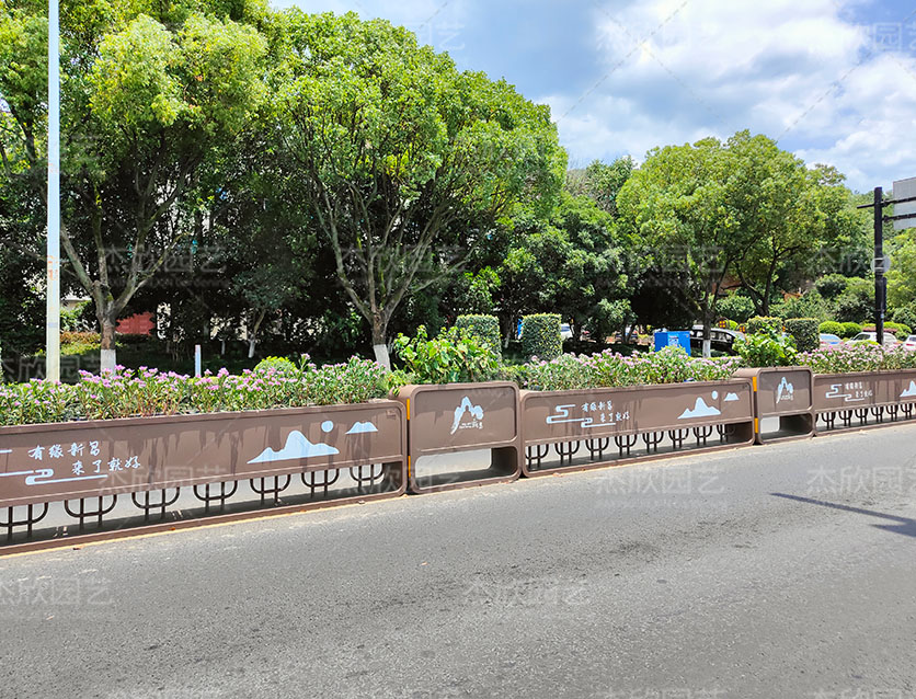 道路隔离带花箱浙江绍兴案例