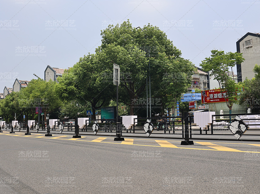 道路设计花箱浙江湖州案例